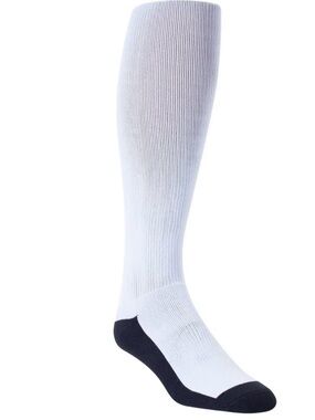 Brand New Pro Feet Men's White Over the Calf Soccer Sock 5 Pair